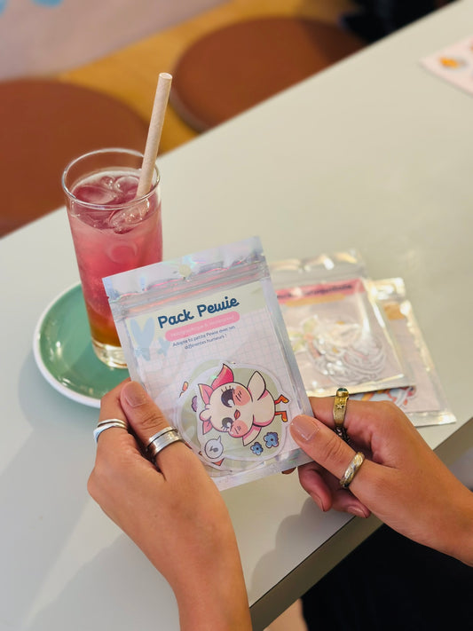 “Adopt your Pewie” sticker pack – 6 stickers