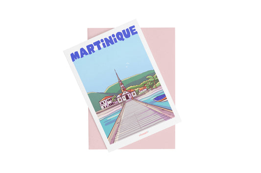 Mini Print ville Martinique - Les Anses-d’Arlet