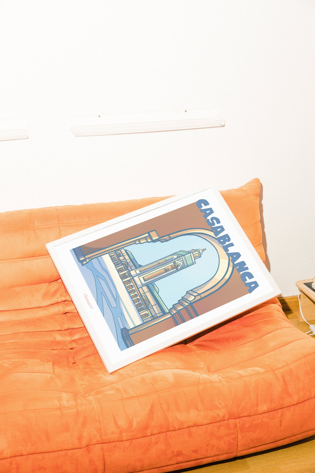 affiche illustration poster Casablanca