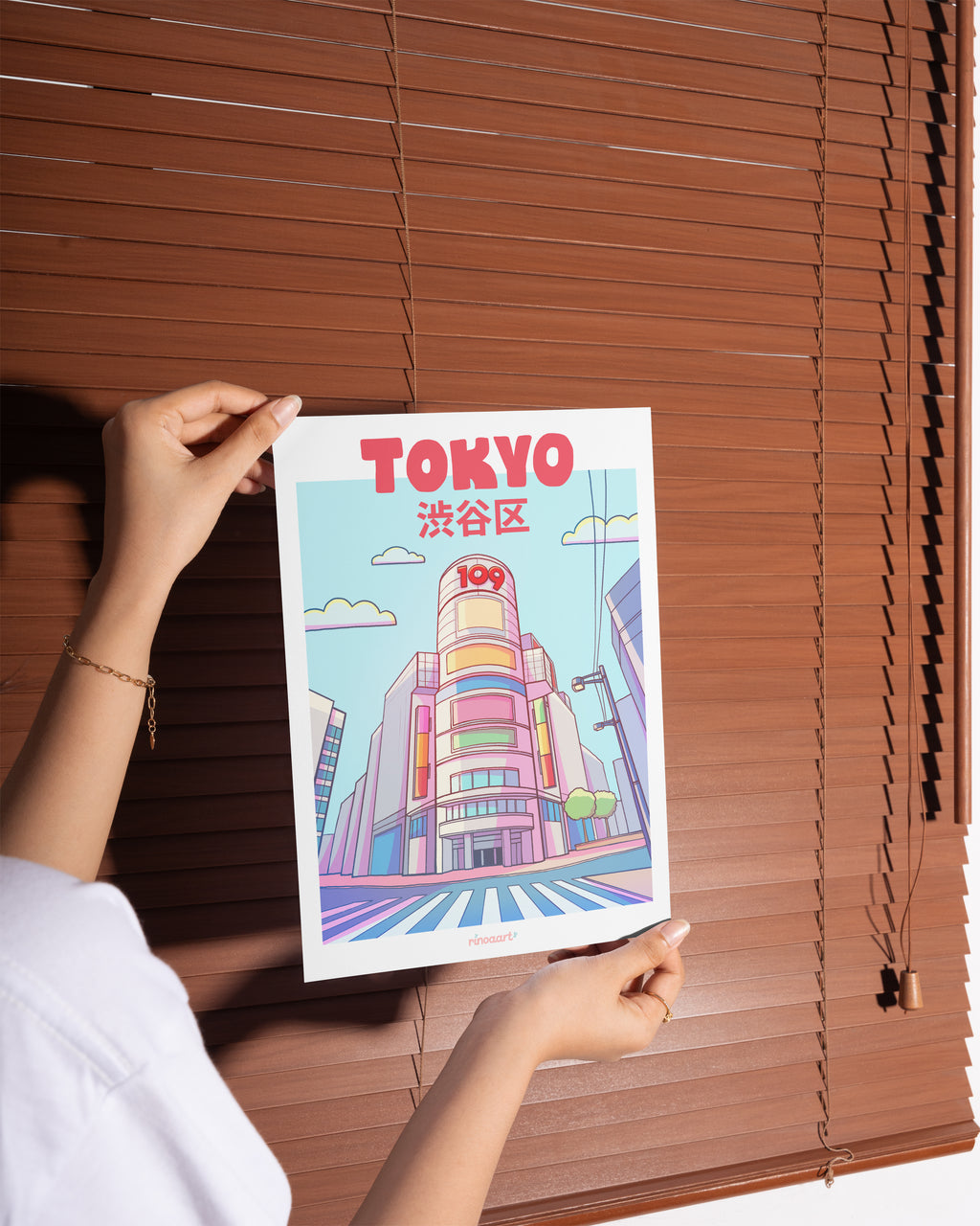 poster ville Tokyo Shibuya Crossing