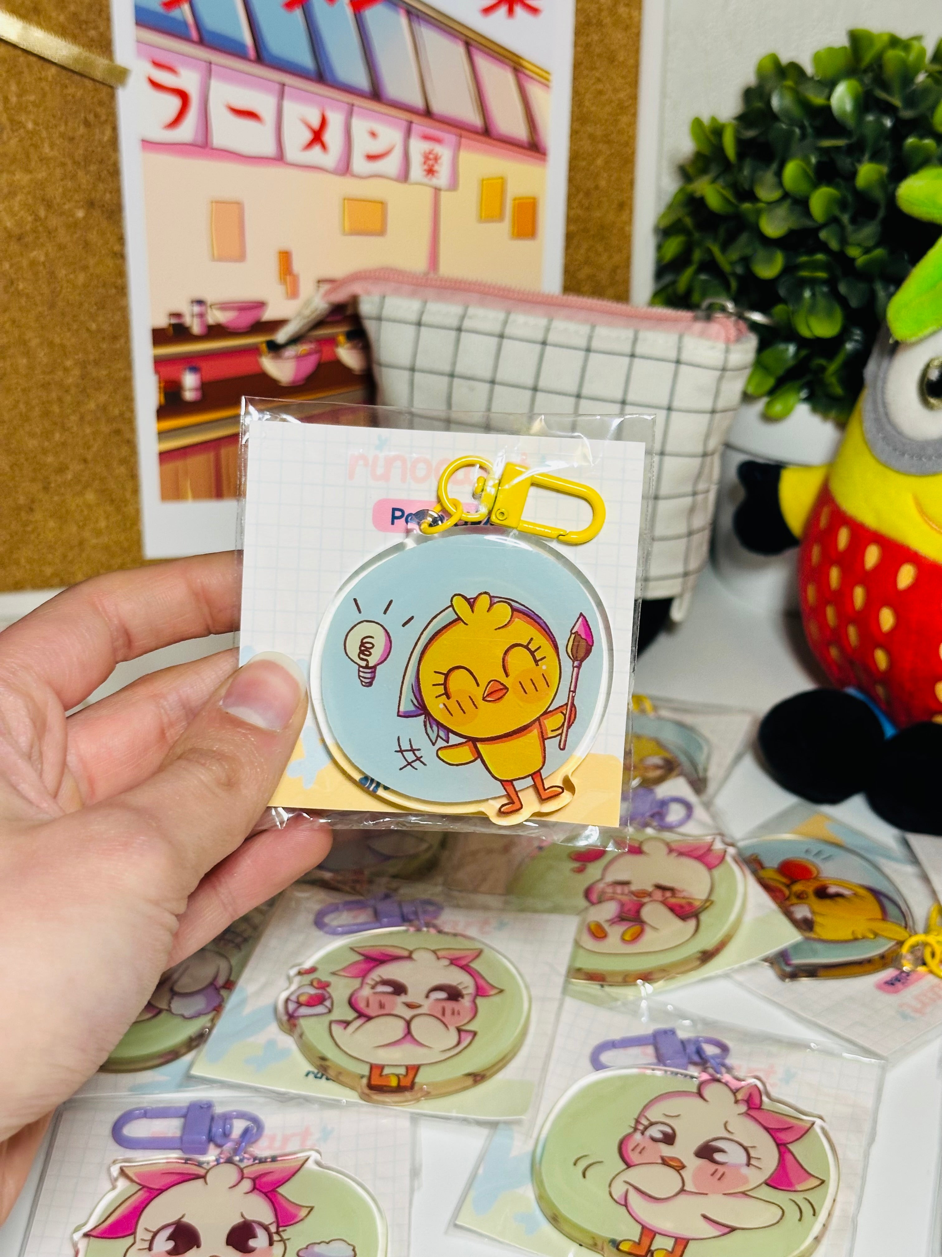 Porte-clés Pew - Idée