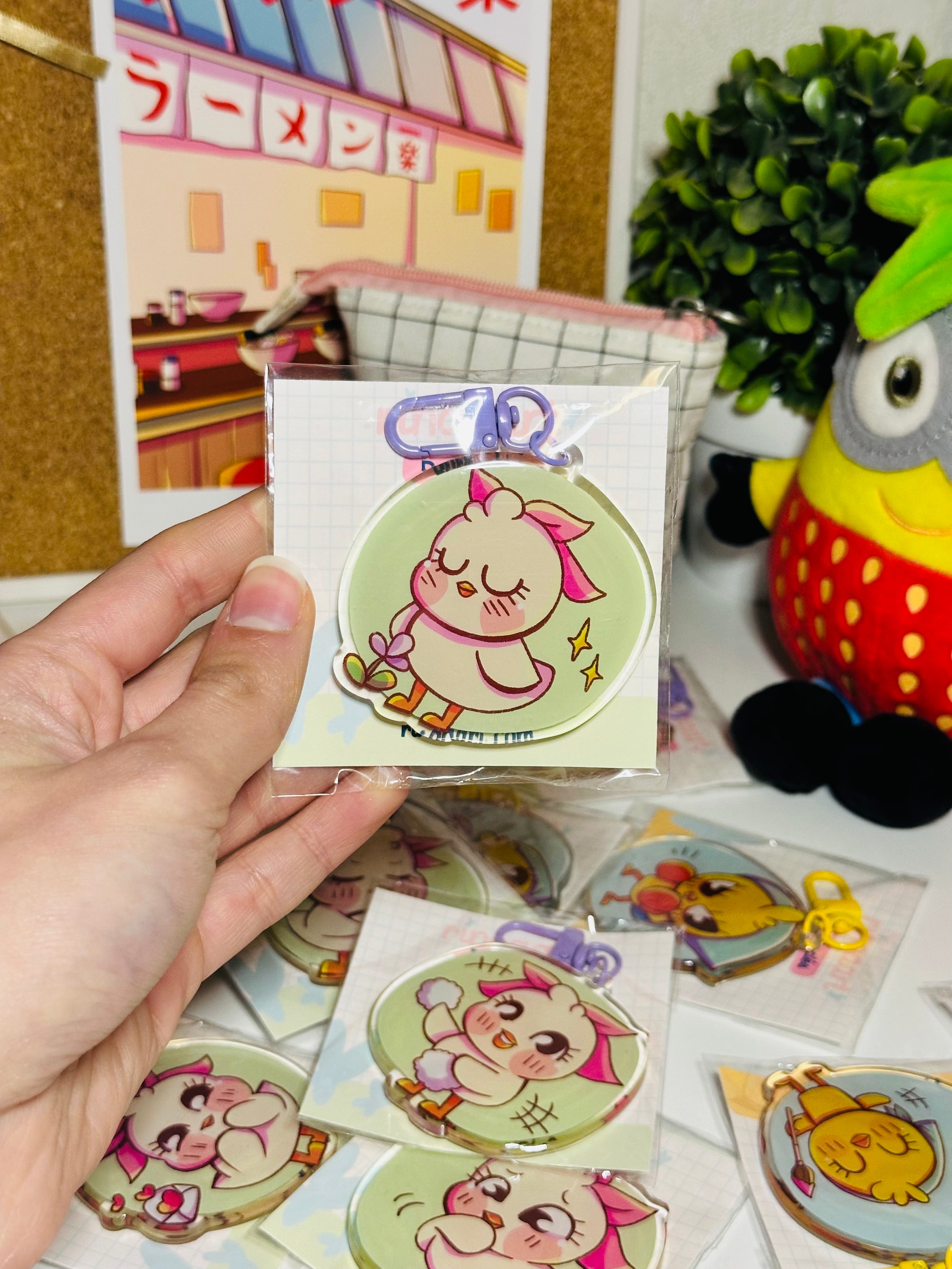 Porte-clés Pewie - fière