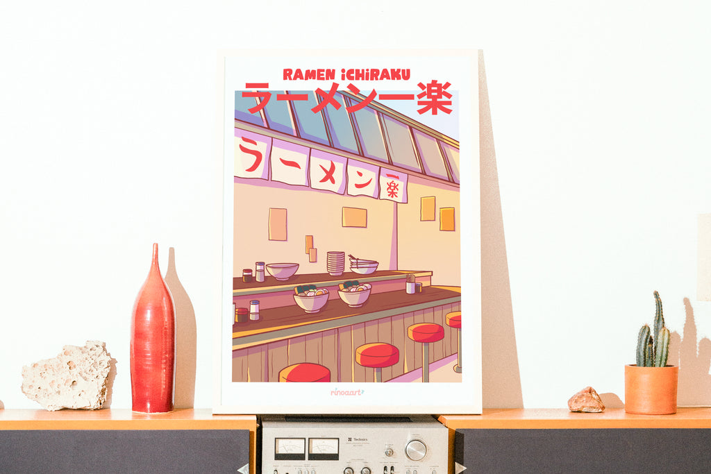 affiche naruto ichiraku ramen