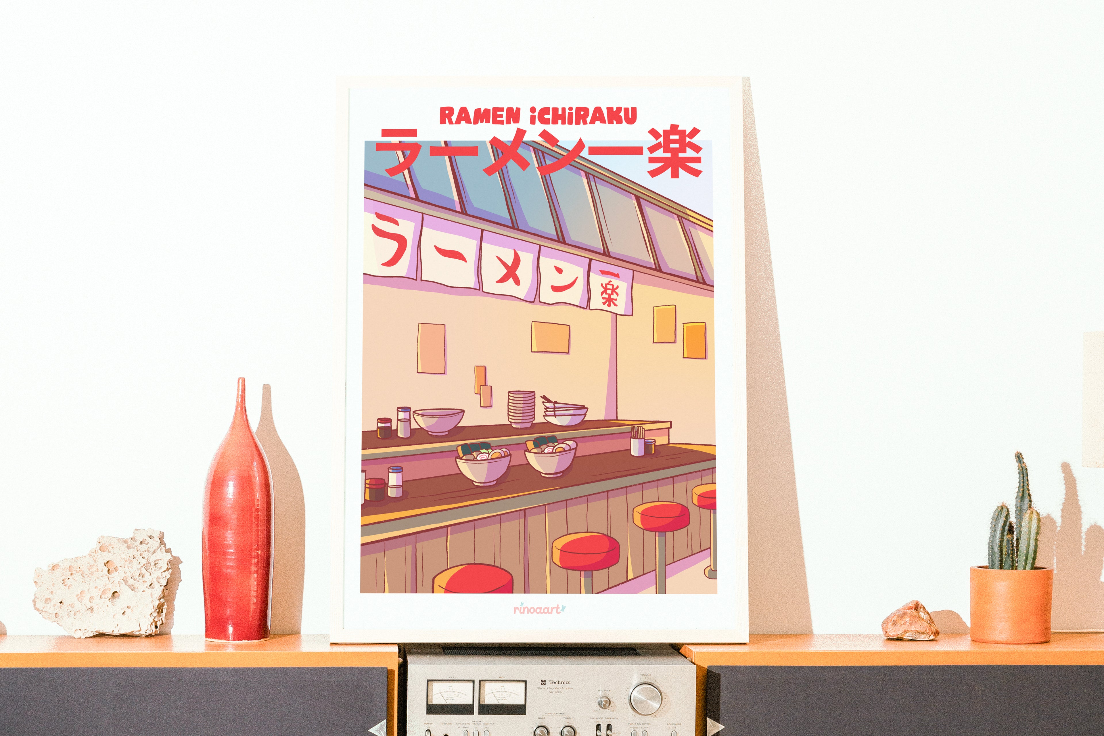 affiche naruto ichiraku ramen