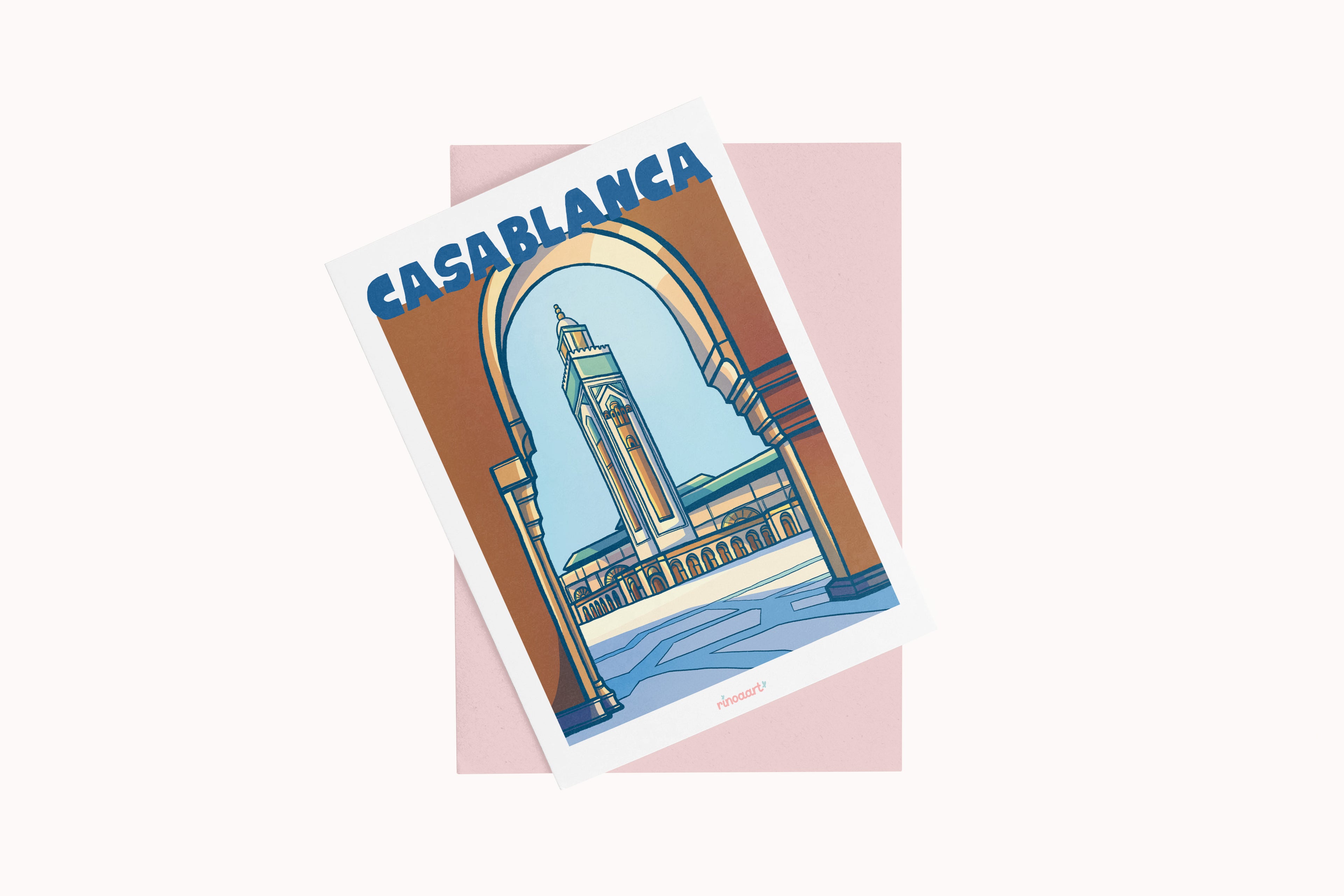 Mini Print ville Casablanca