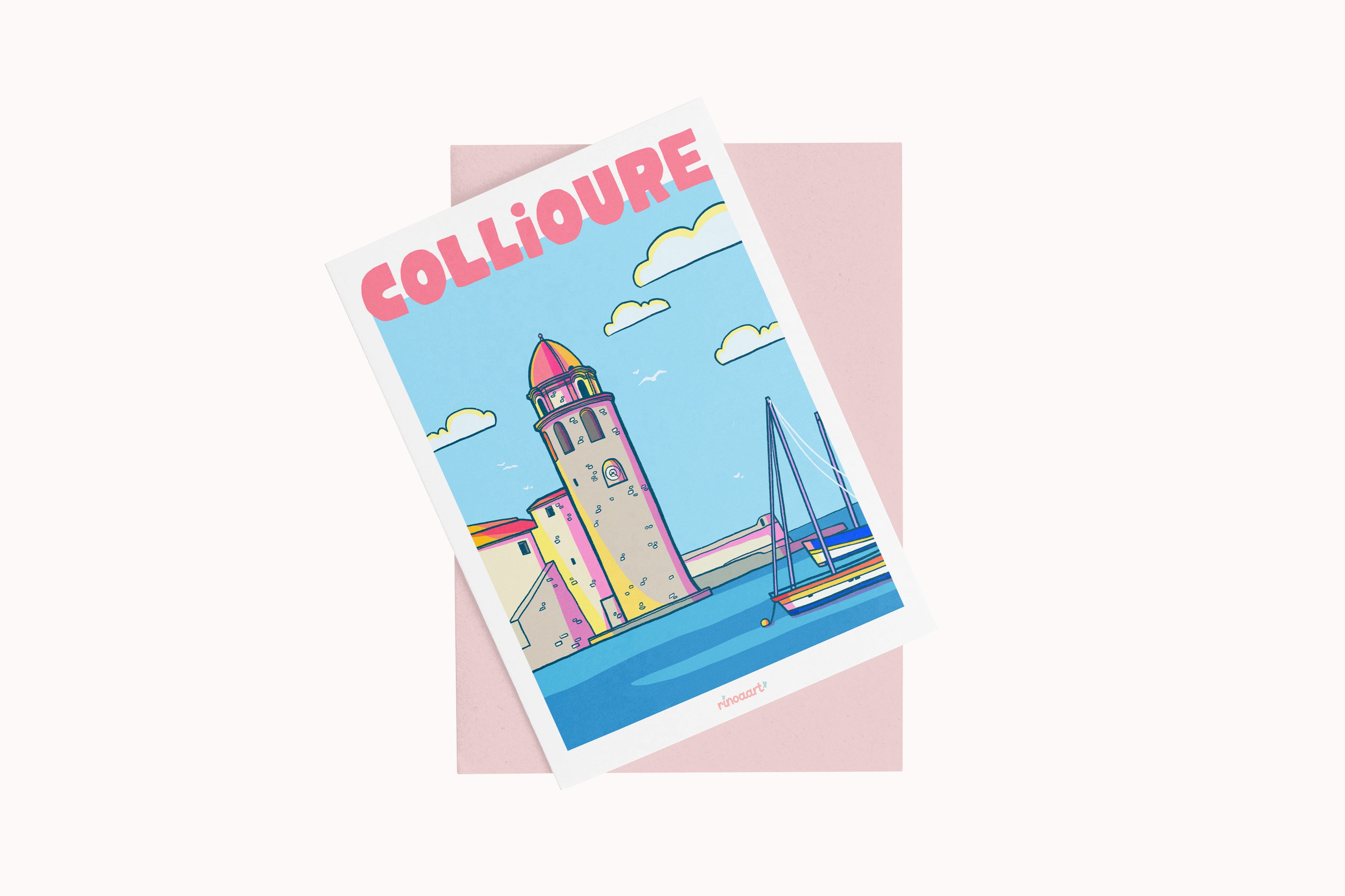 Mini Print ville Collioure