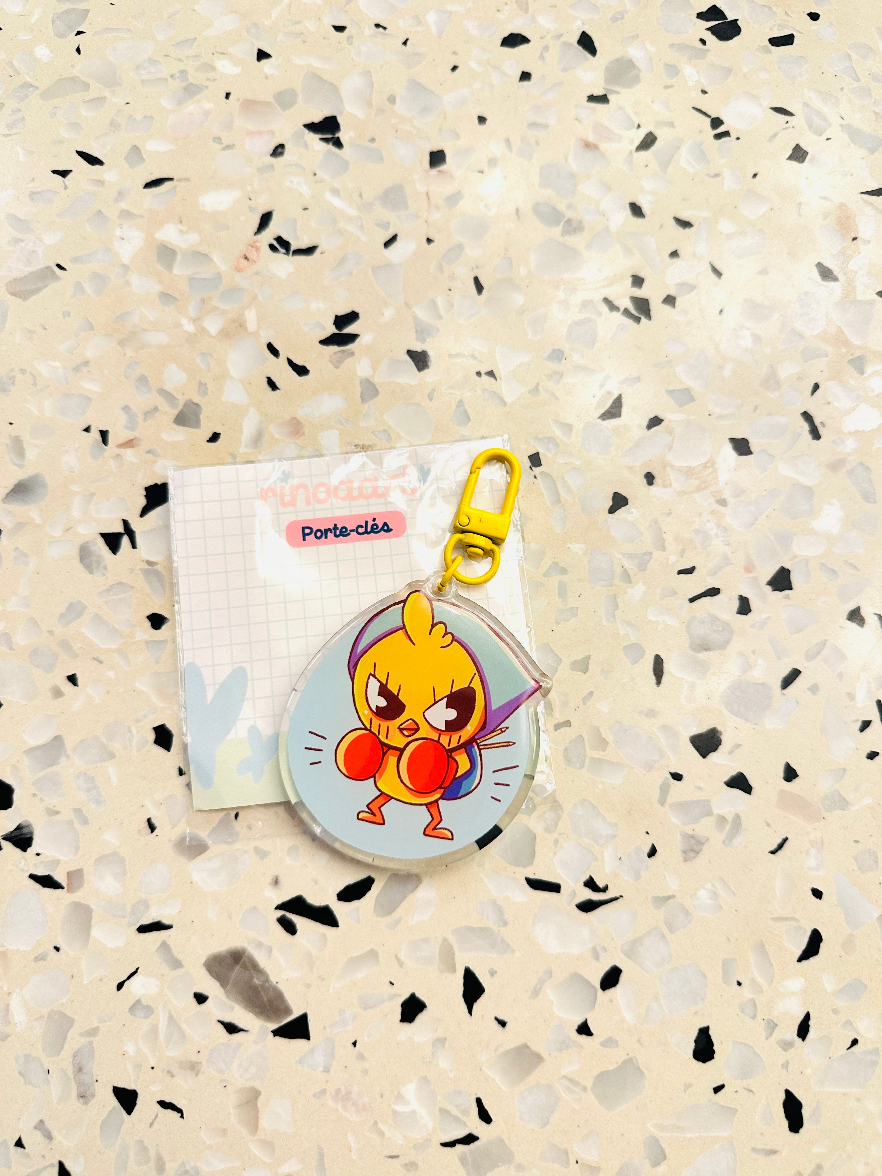 Porte-clés Pew - Bagarre !