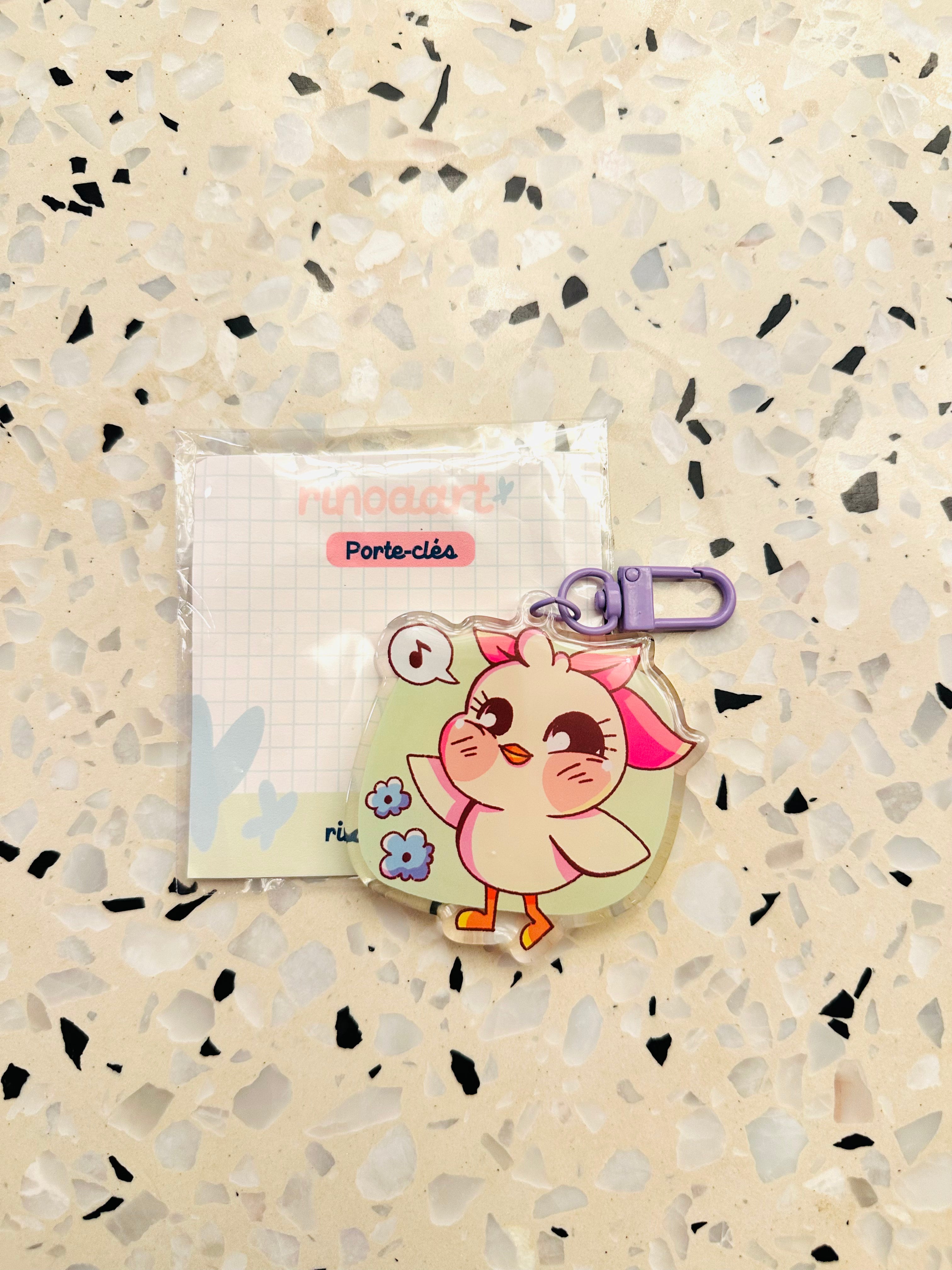 Porte-clés Pewie - Heureuse