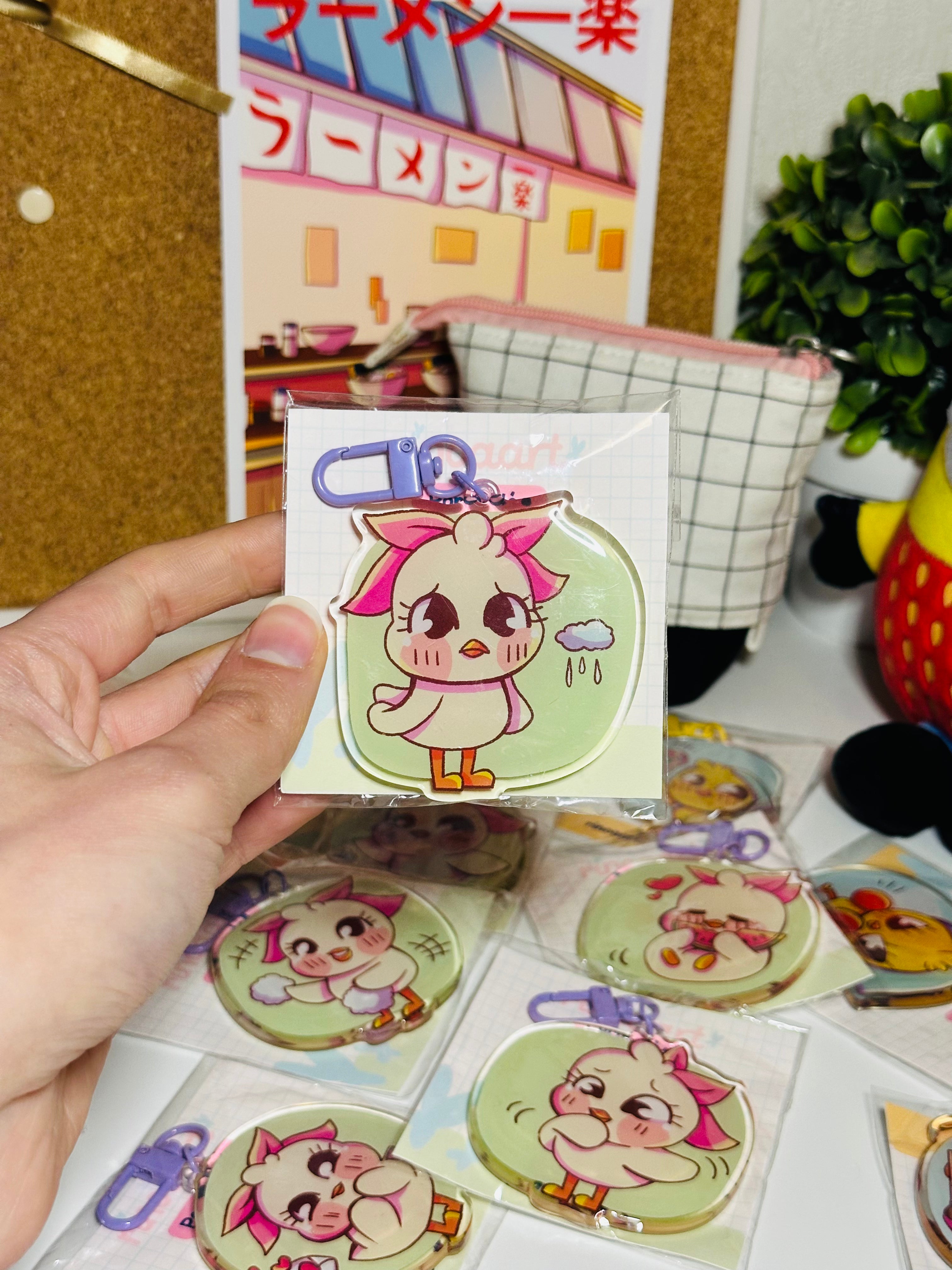 Porte-clés Pewie - Triste