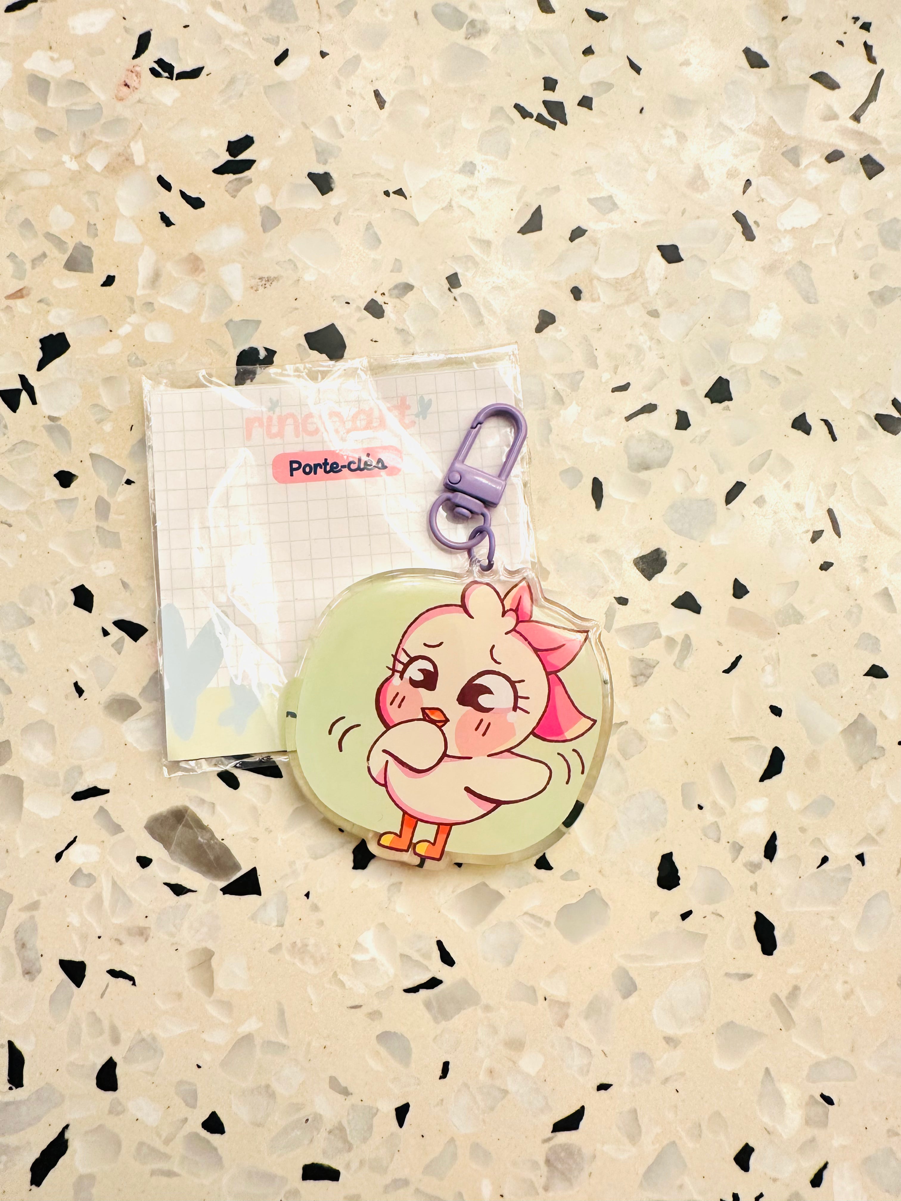 Porte-clés Pewie - hésitante