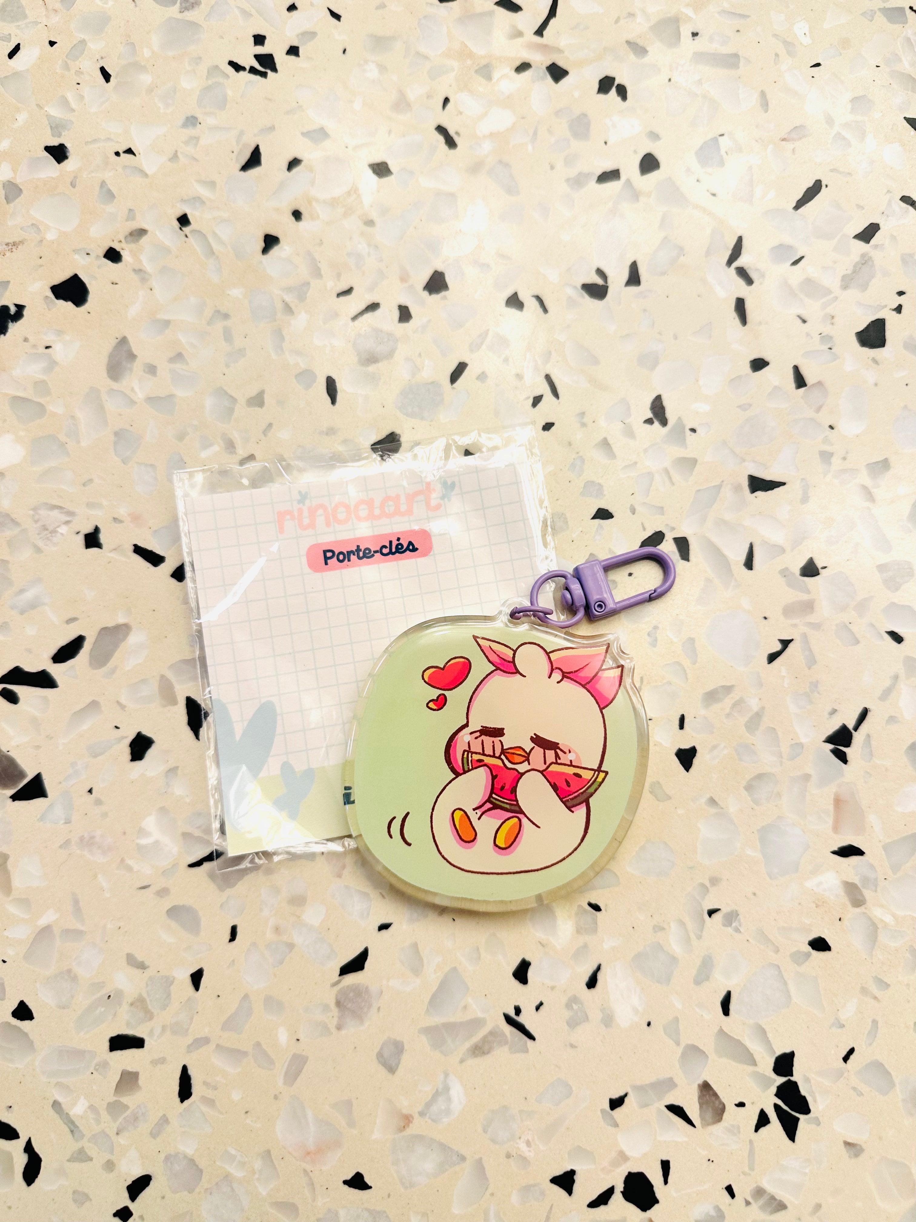 Porte-clés Pewie - Pastèque