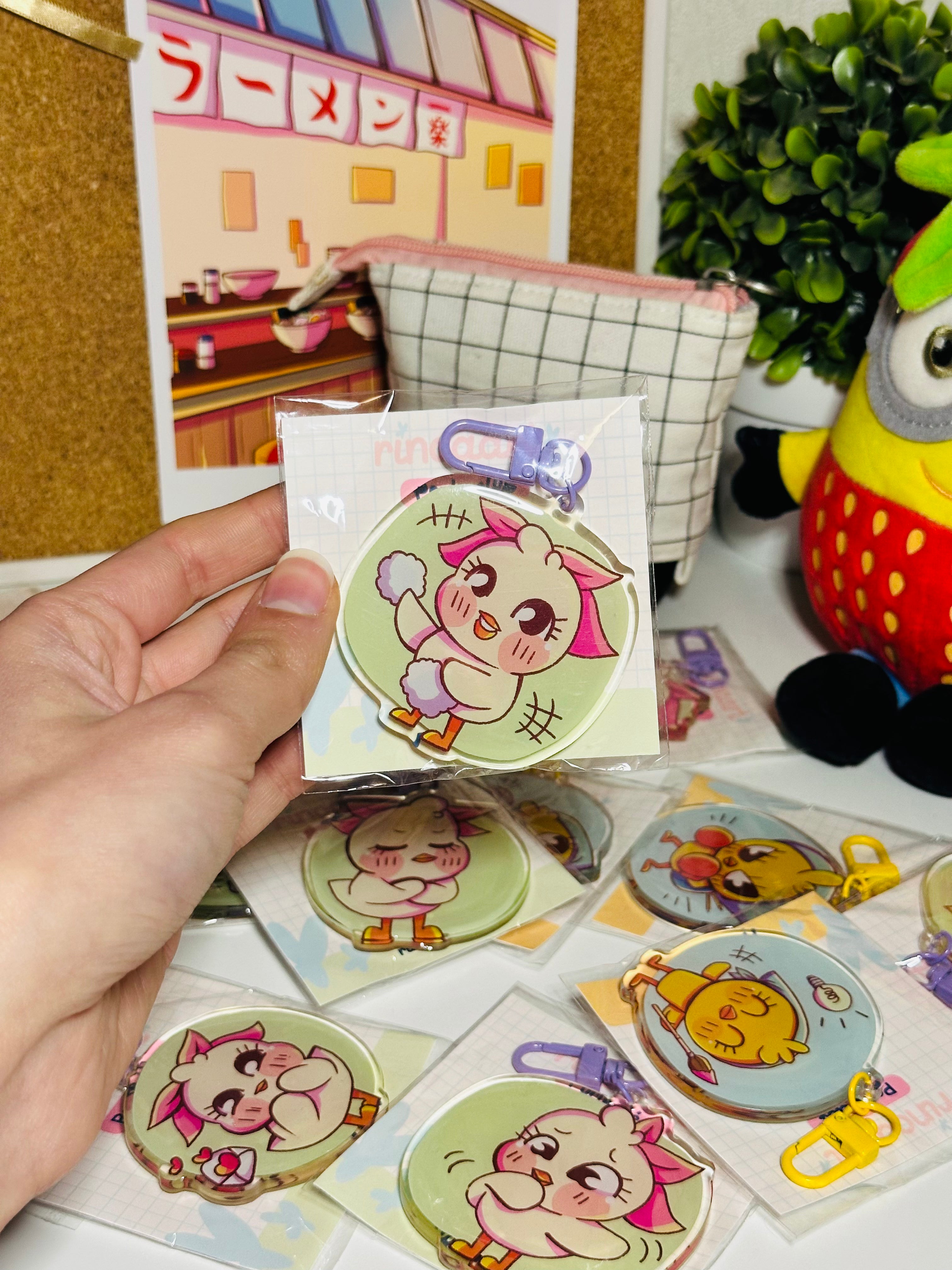 Porte-clés Pewie - cheerleader