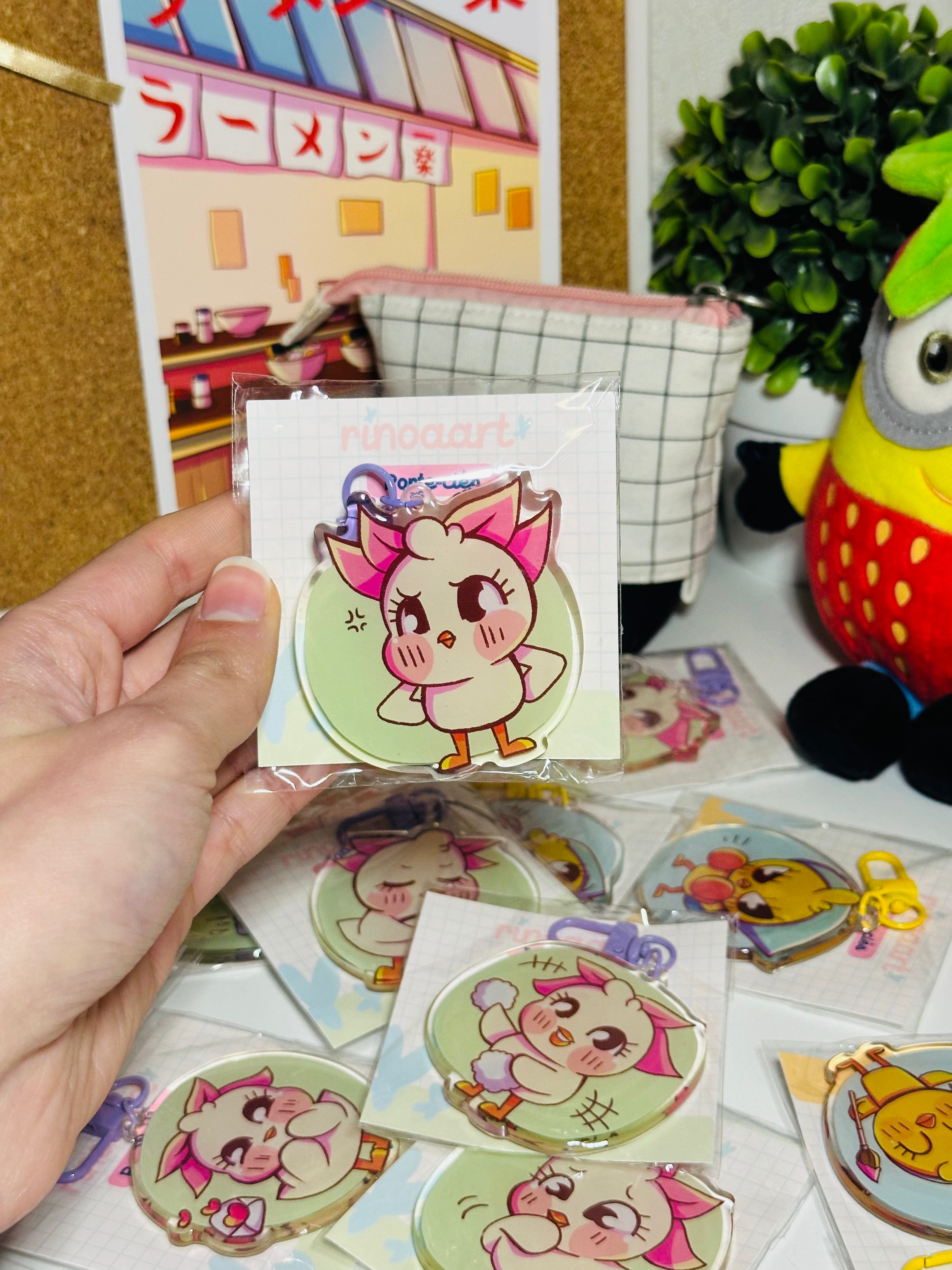 Porte-clés Pewie - fâchée