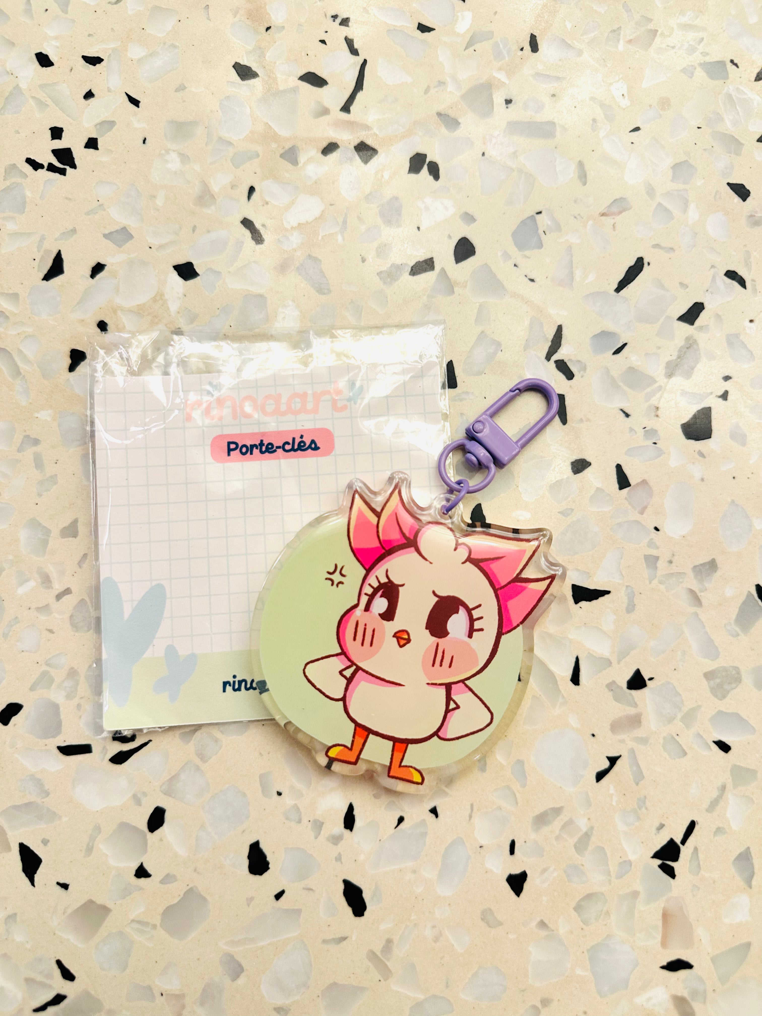 Porte-clés Pewie - fâchée