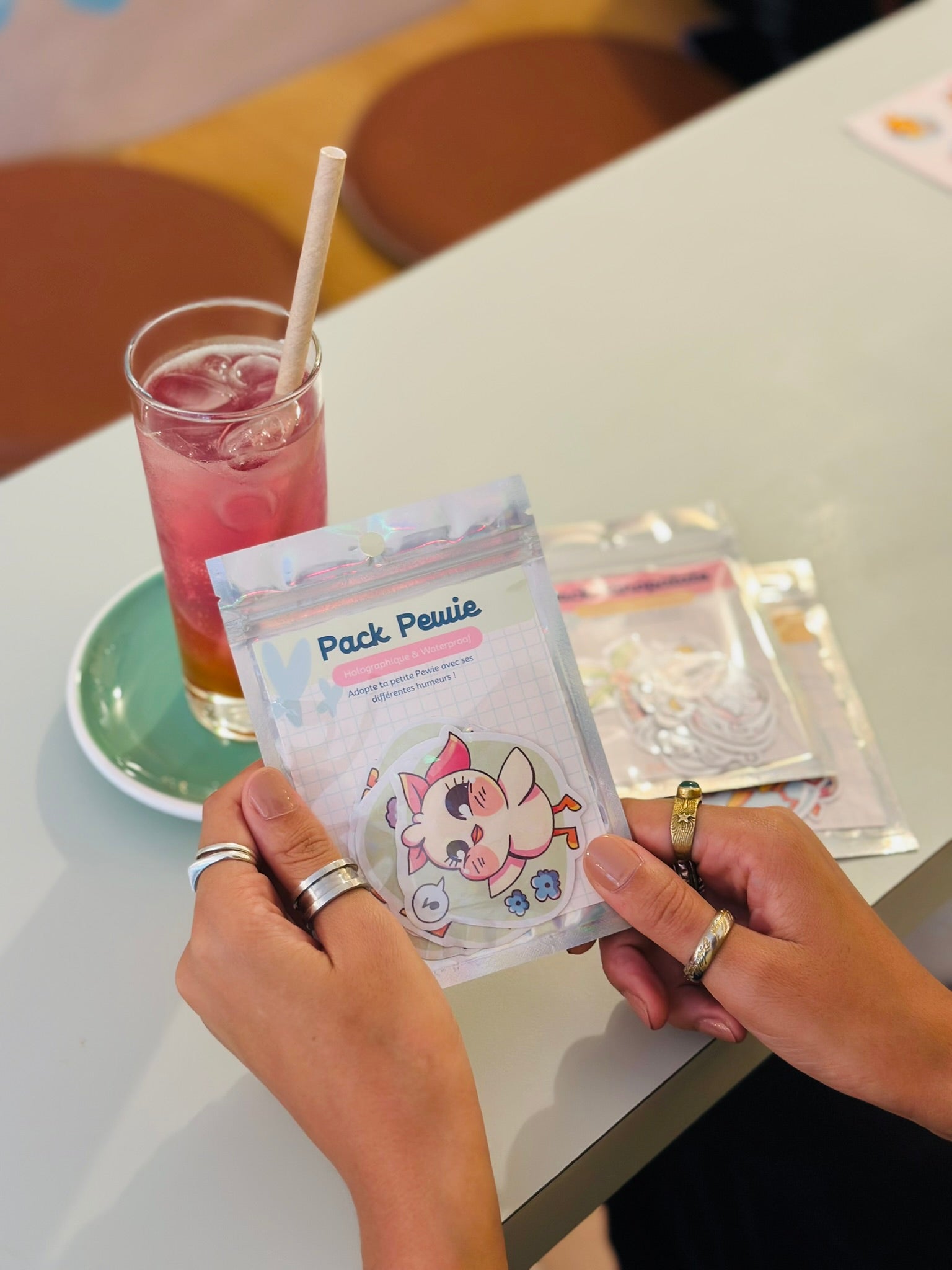 Pack stickers "Adopte ta Pewie" – 6 stickers