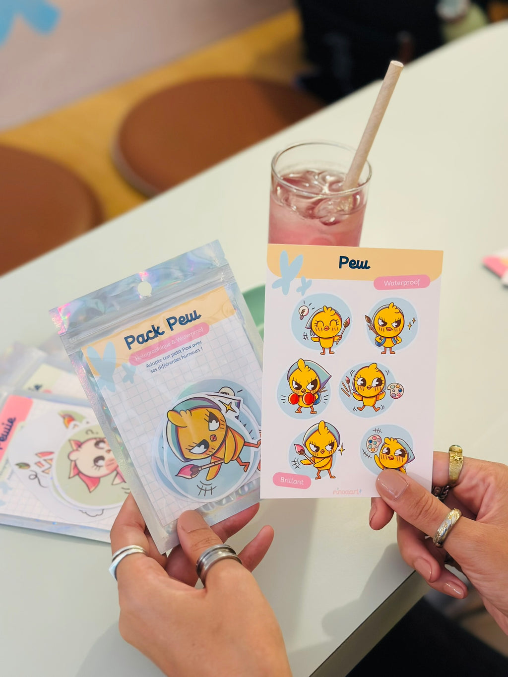 Pack stickers "Adopte ton Pew" – 6 stickers