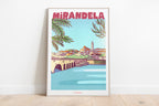 Affiche ville Mirandela