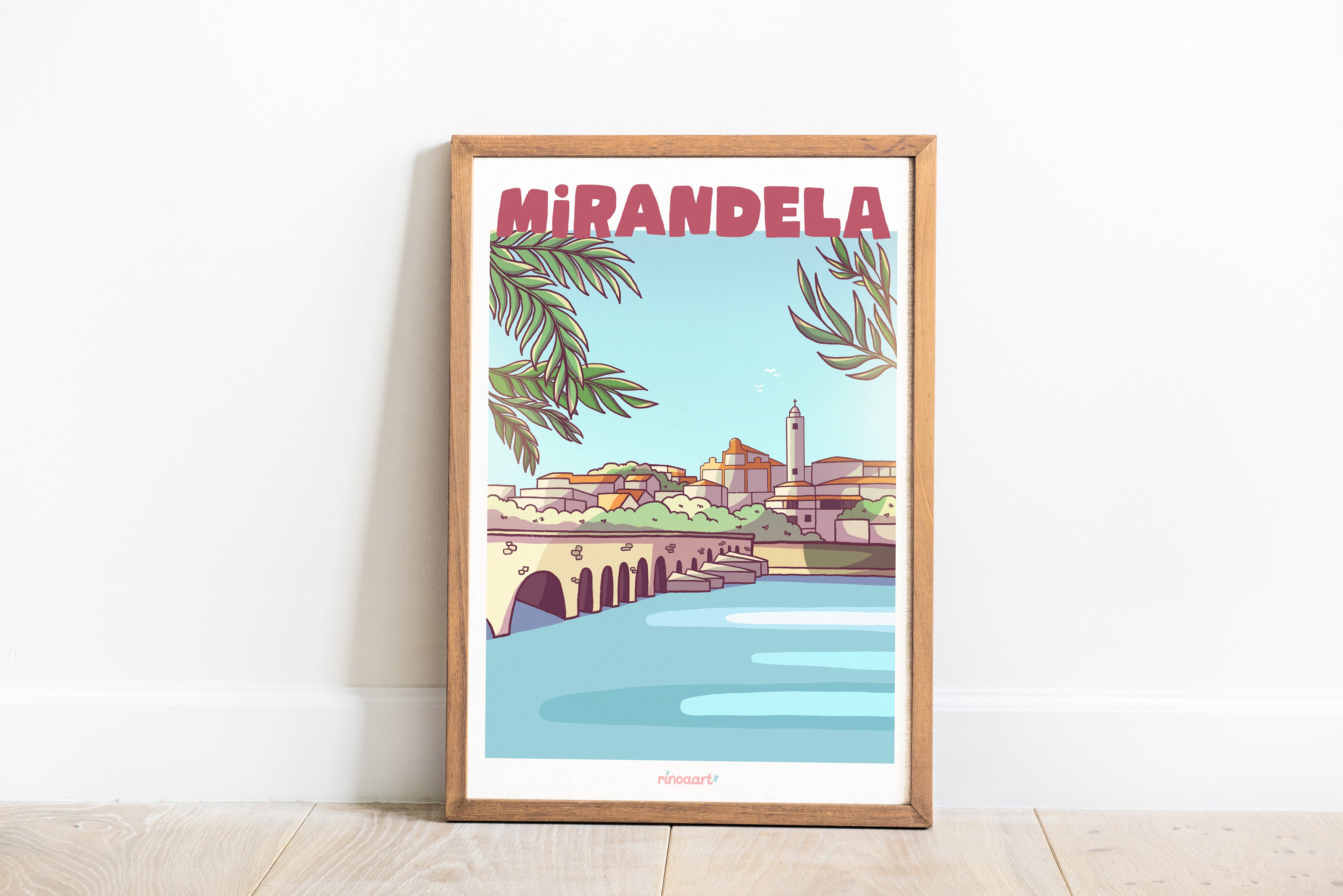 Affiche ville Mirandela