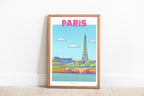 Affiche ville paris A4