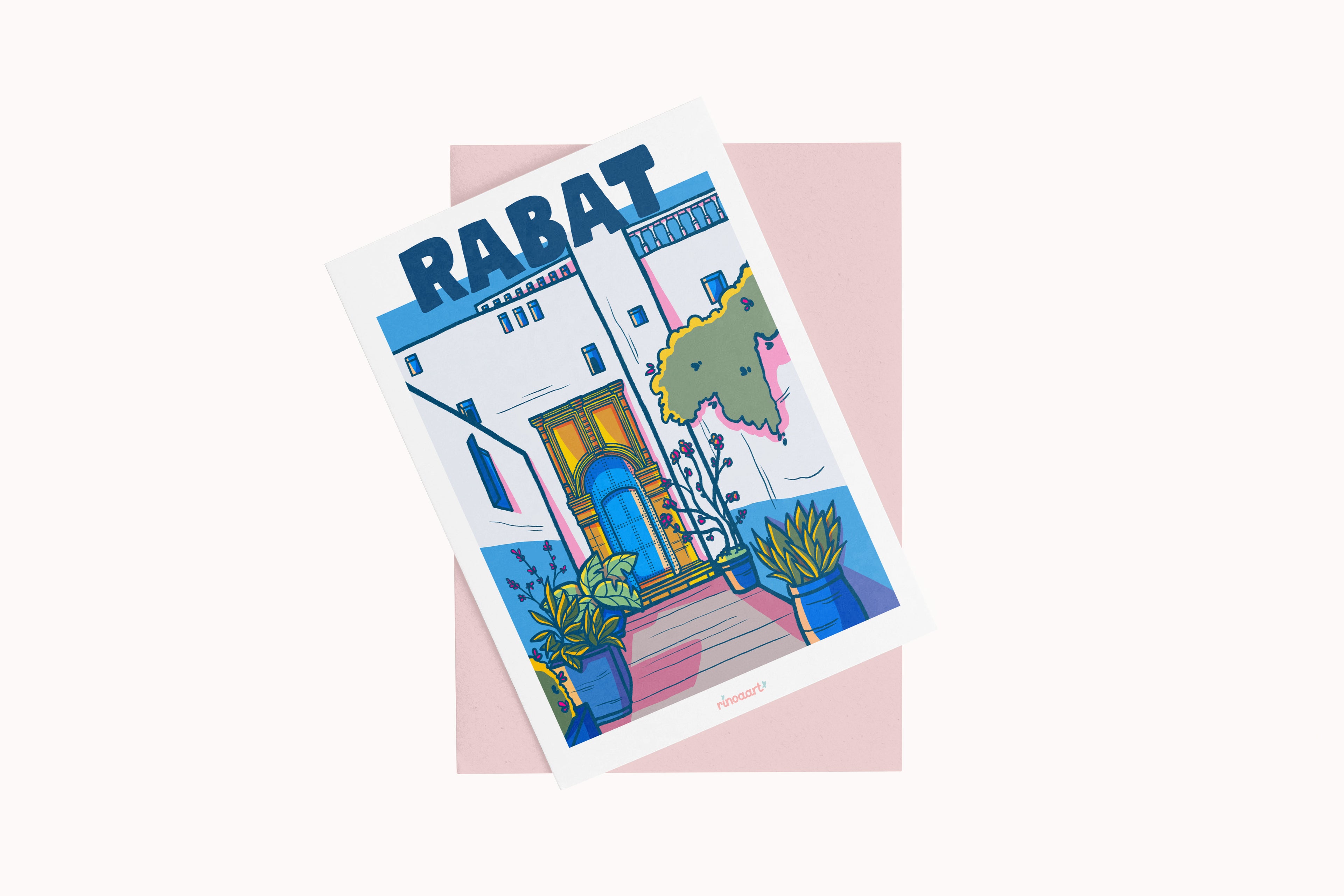 Mini Print ville Rabat