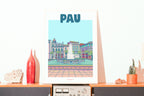 Affiche ville Pau