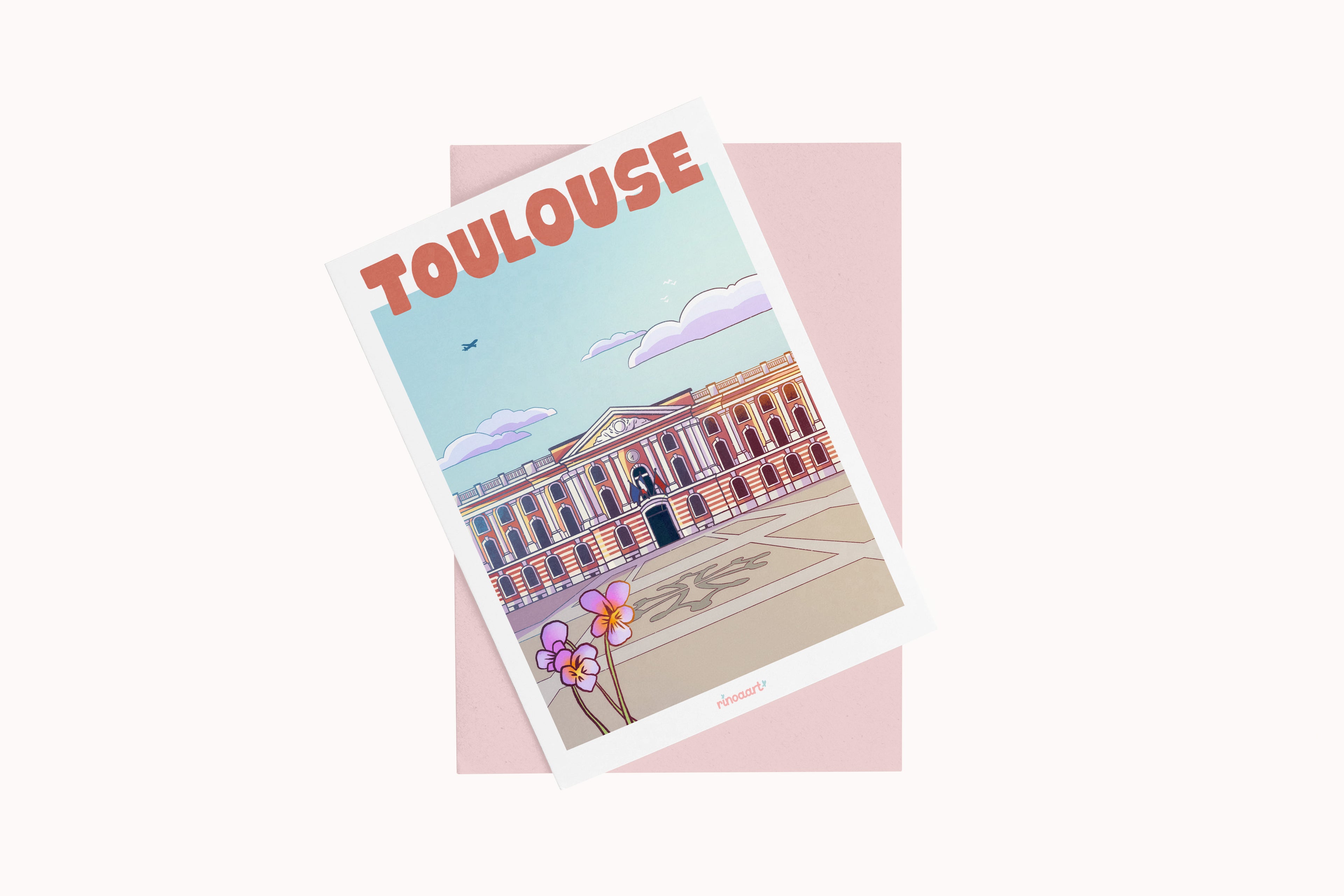 Mini Print ville Toulouse - le Capitole