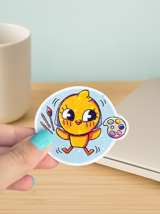 Sticker pew heureux