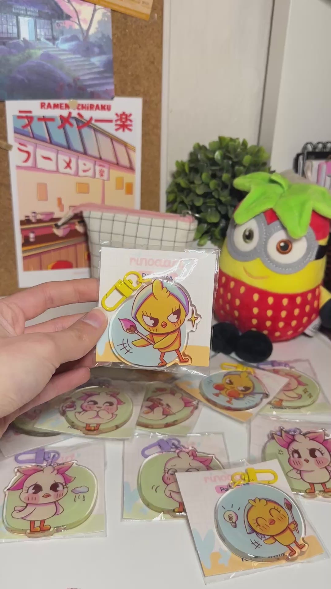 Porte-clés Pew - Déterminé