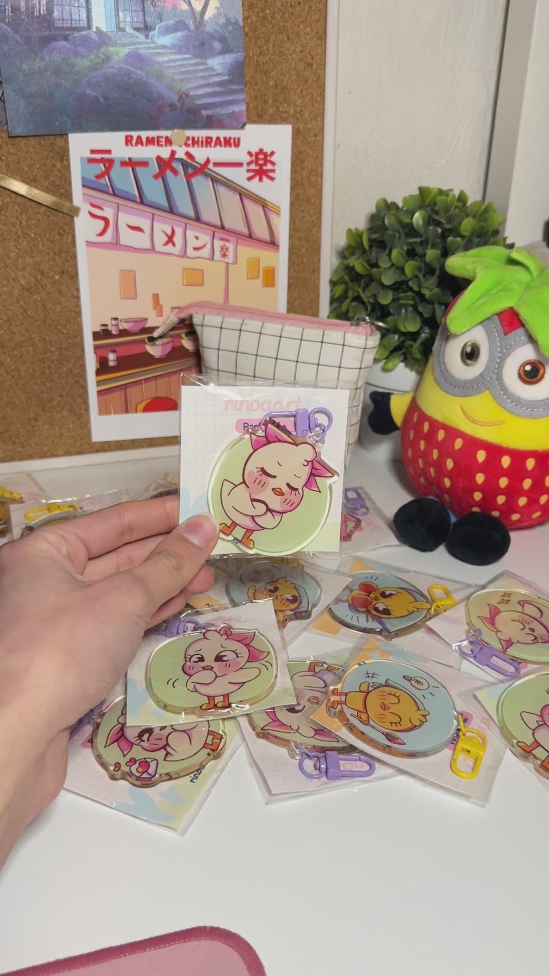 Porte-clés Pewie - Boudeuse