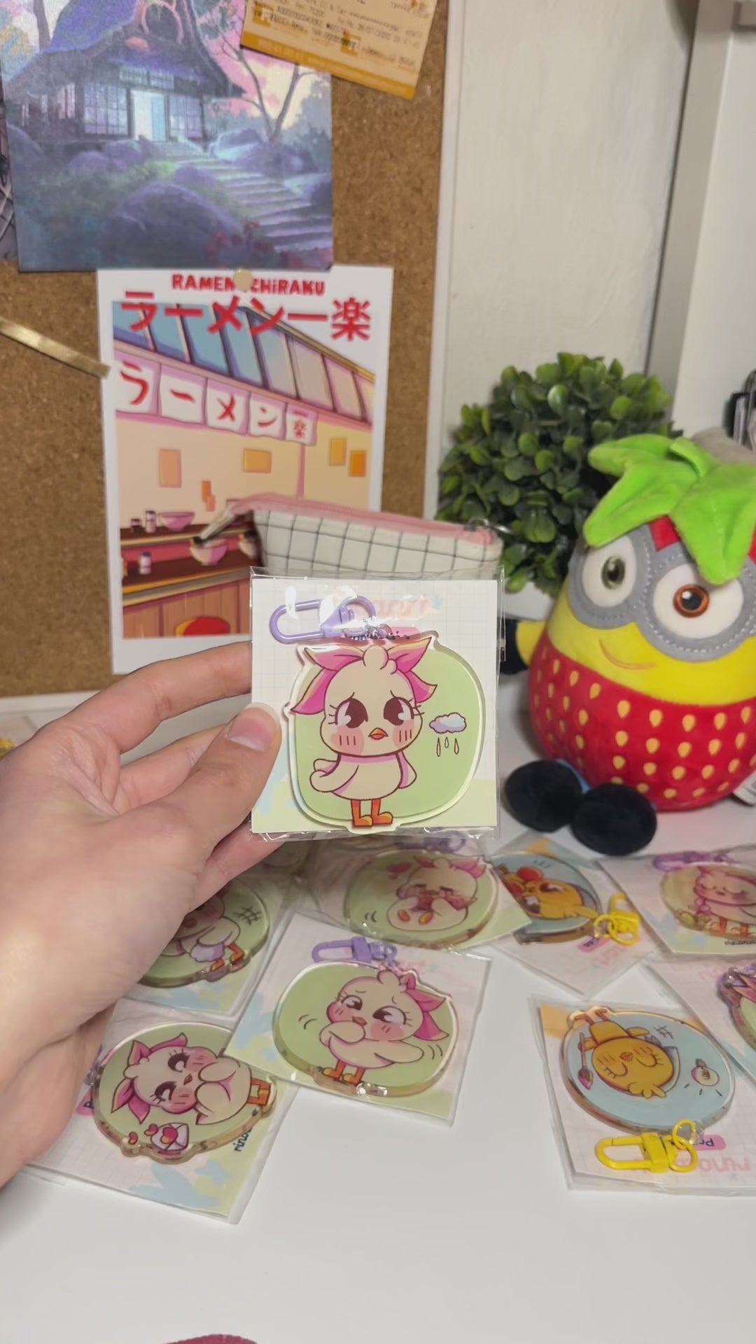 Porte-clés Pewie - Triste