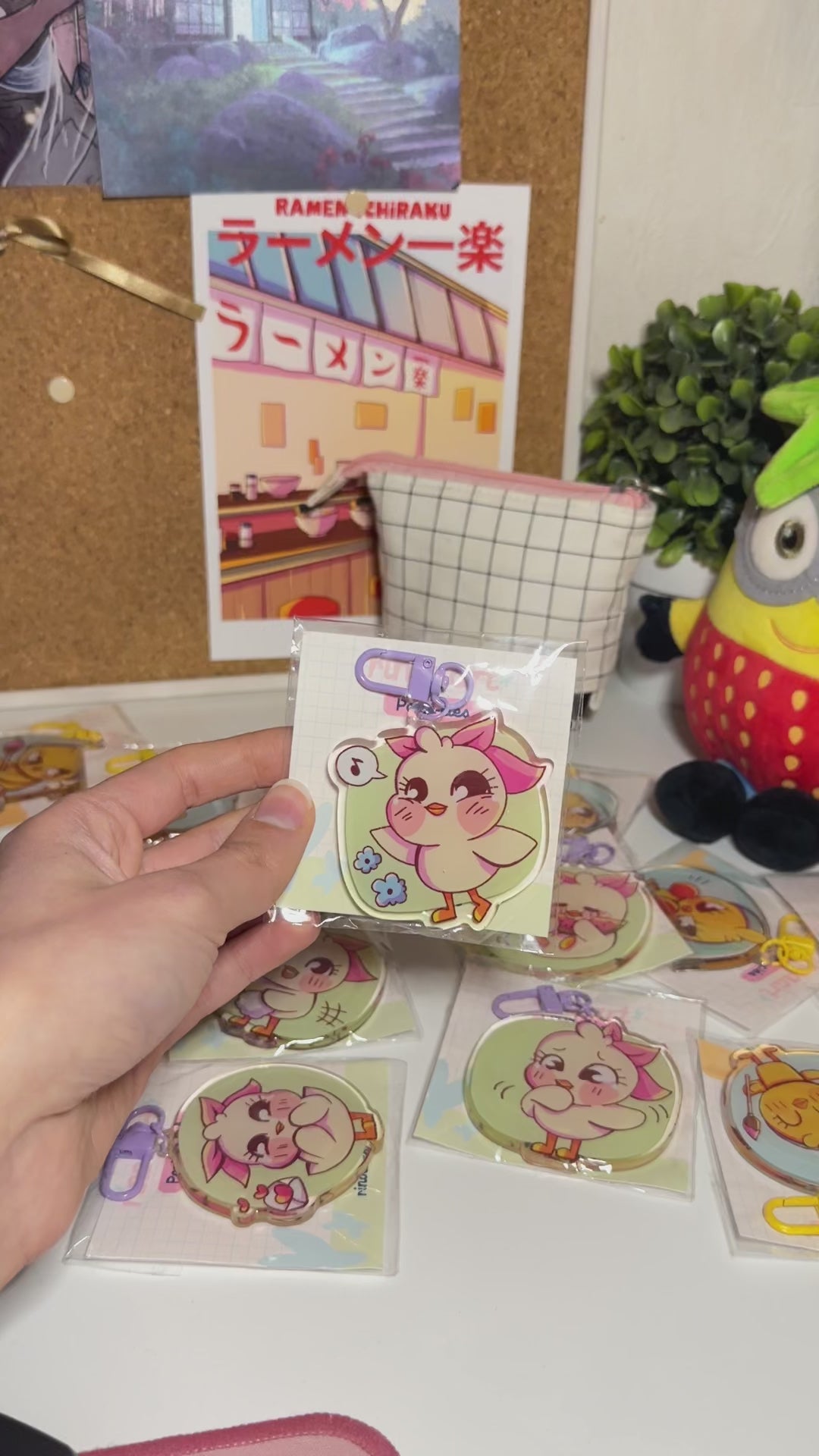 Porte-clés Pewie - Heureuse