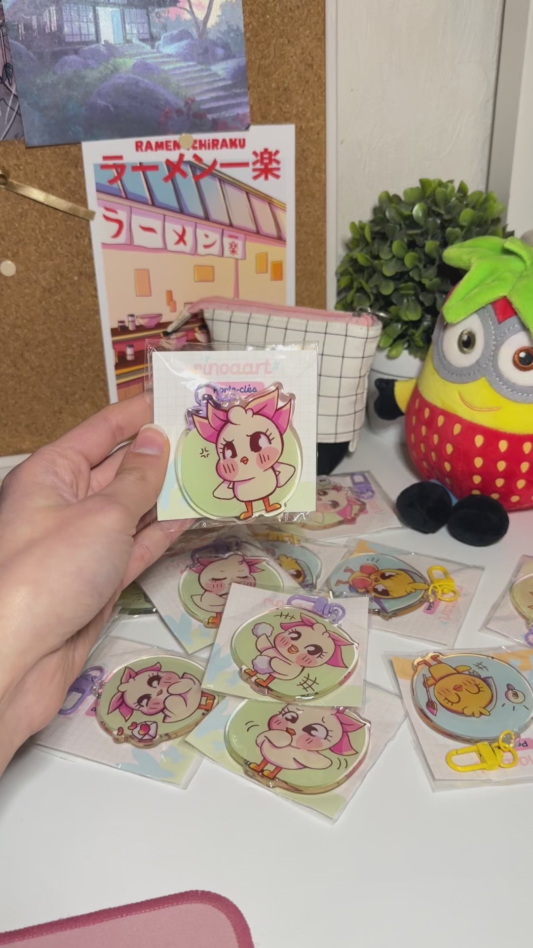 Porte-clés Pewie - fâchée